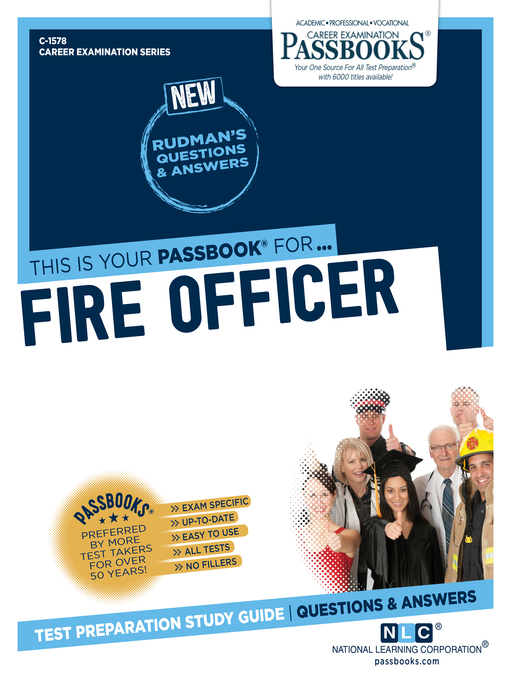 Title details for Fire Officer by National Learning Corporation - Available